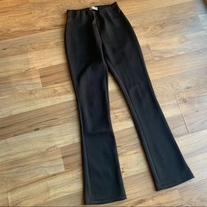 Urban Outfitters Black Neoprene Pull-on Pants